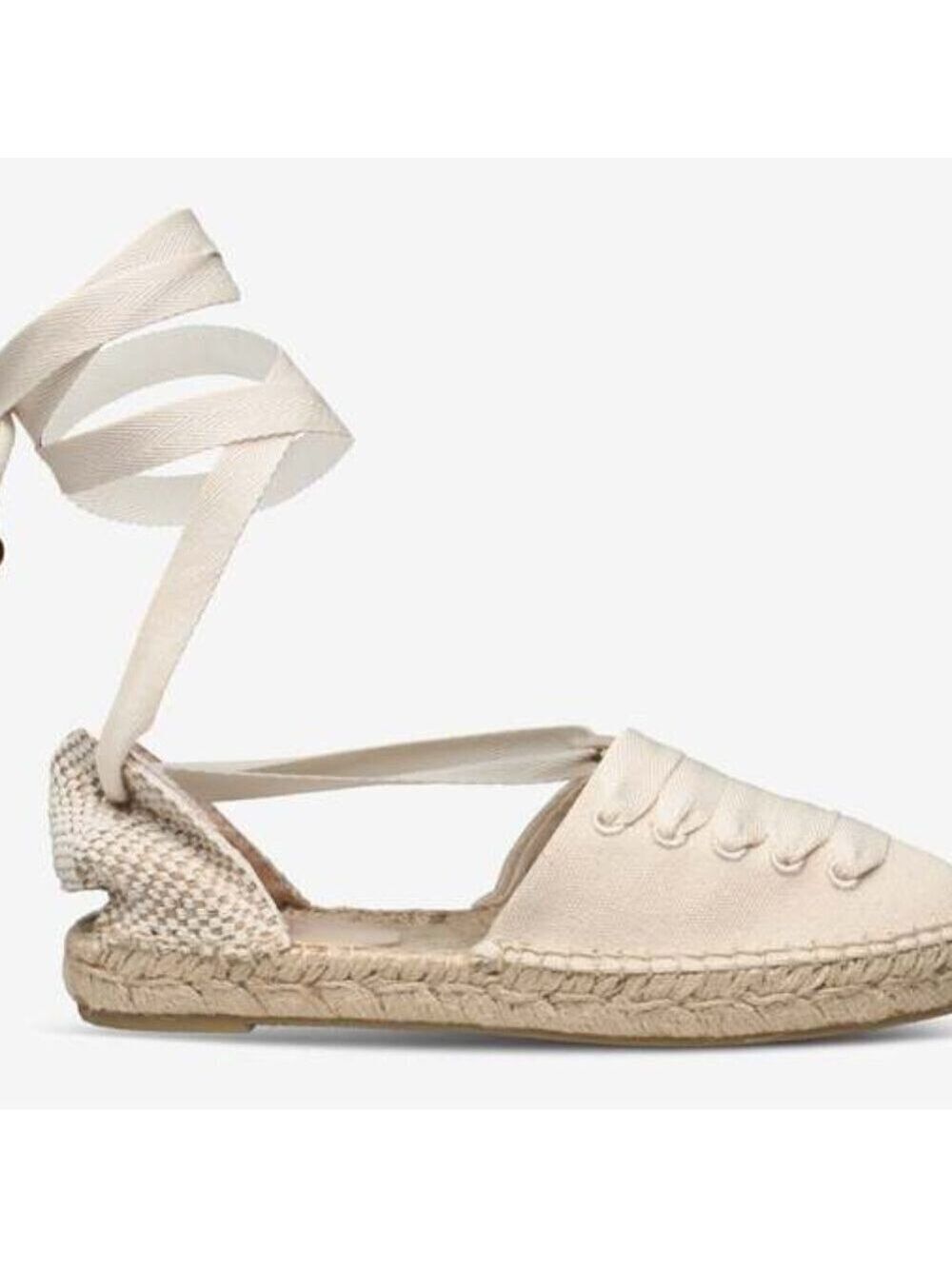 Weekend Max Mara Kirsh Espadrille Shoe Natural Size 41 (US 11)